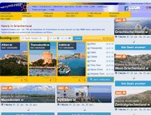 Tablet Screenshot of hotels-in-greece.com